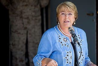 Michelle Bachelet, Alta Comisionada de los Derechos Humanos de la ONU.