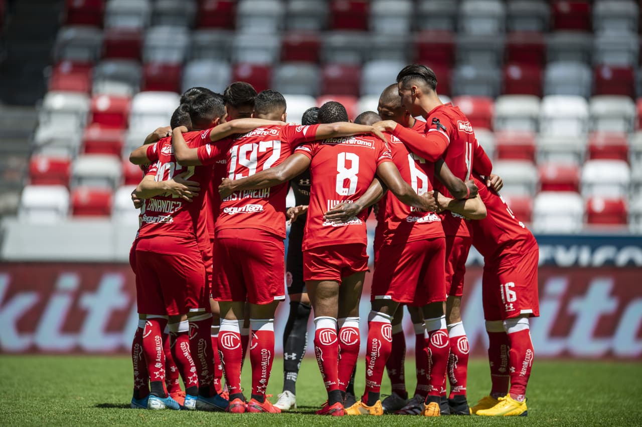 Toluca, el único equipo que sigue entrenando de la Liga MX