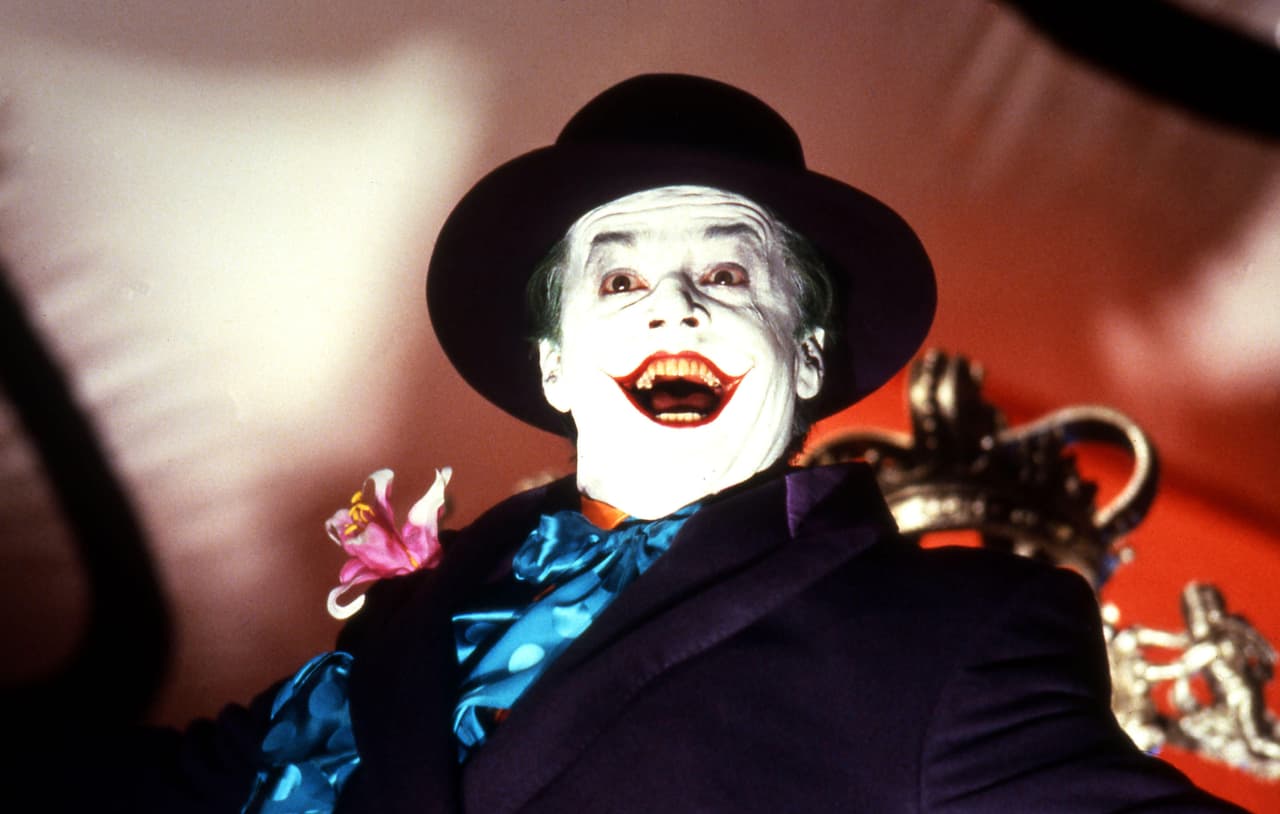 Jack Nicholson también interpretó ese papel en 1989, bajo la dirección de Tim Burton en 'Batman', protagonizada por Michael Keaton.