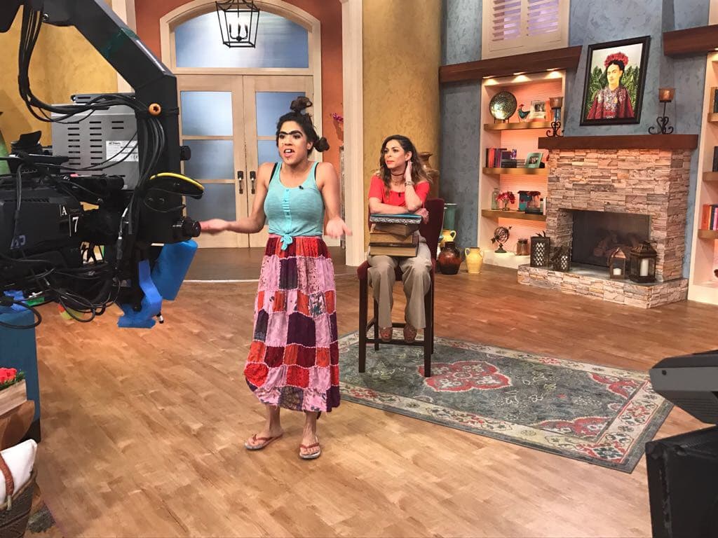 Ella llegó con un chisme de Francisca Lachapel, quien estaba desaparecida.