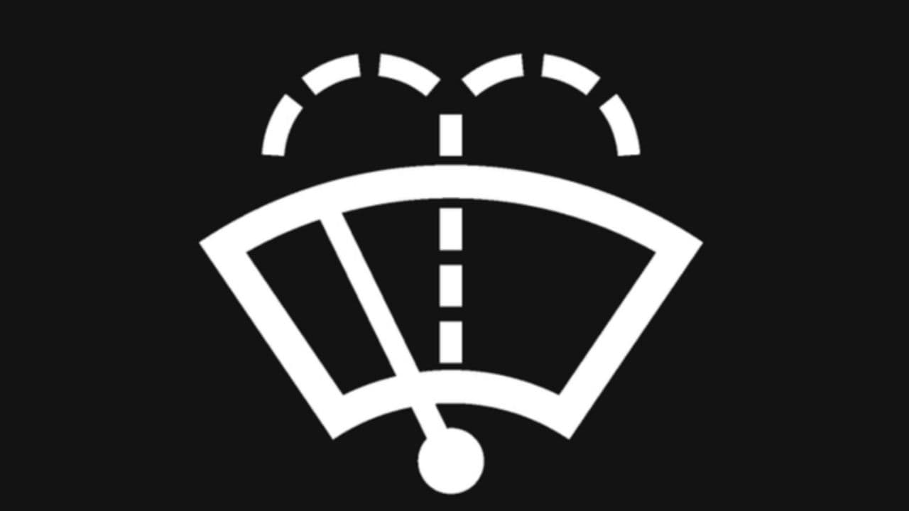 <b>Líquido de limpiaparabrisas</b>
<br>
<br>Cuando está encendido es un aviso de que hay poco líquido y es necesario rellenar el depósito.
<br>