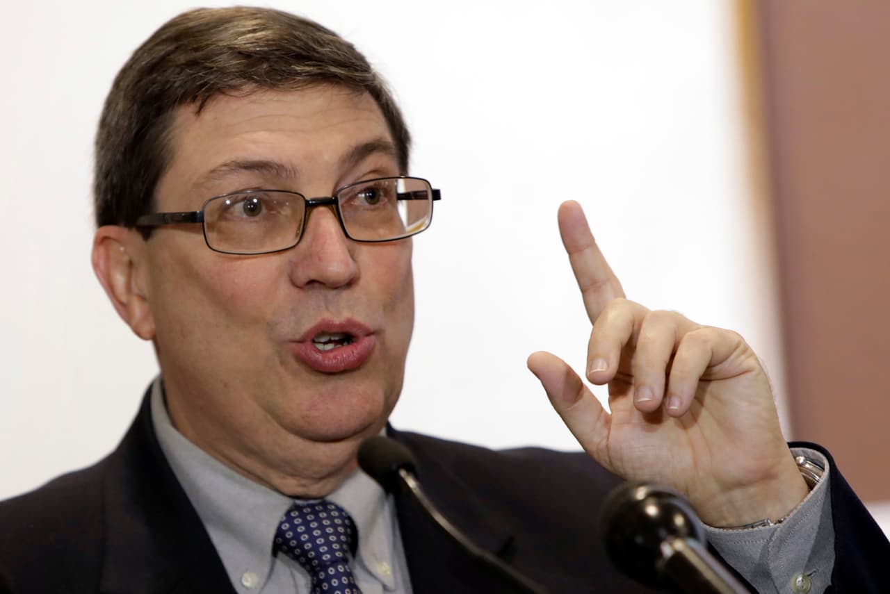 “Medidas de asfixia” no favorecen intenciones electorales de Trump: canciller cubano