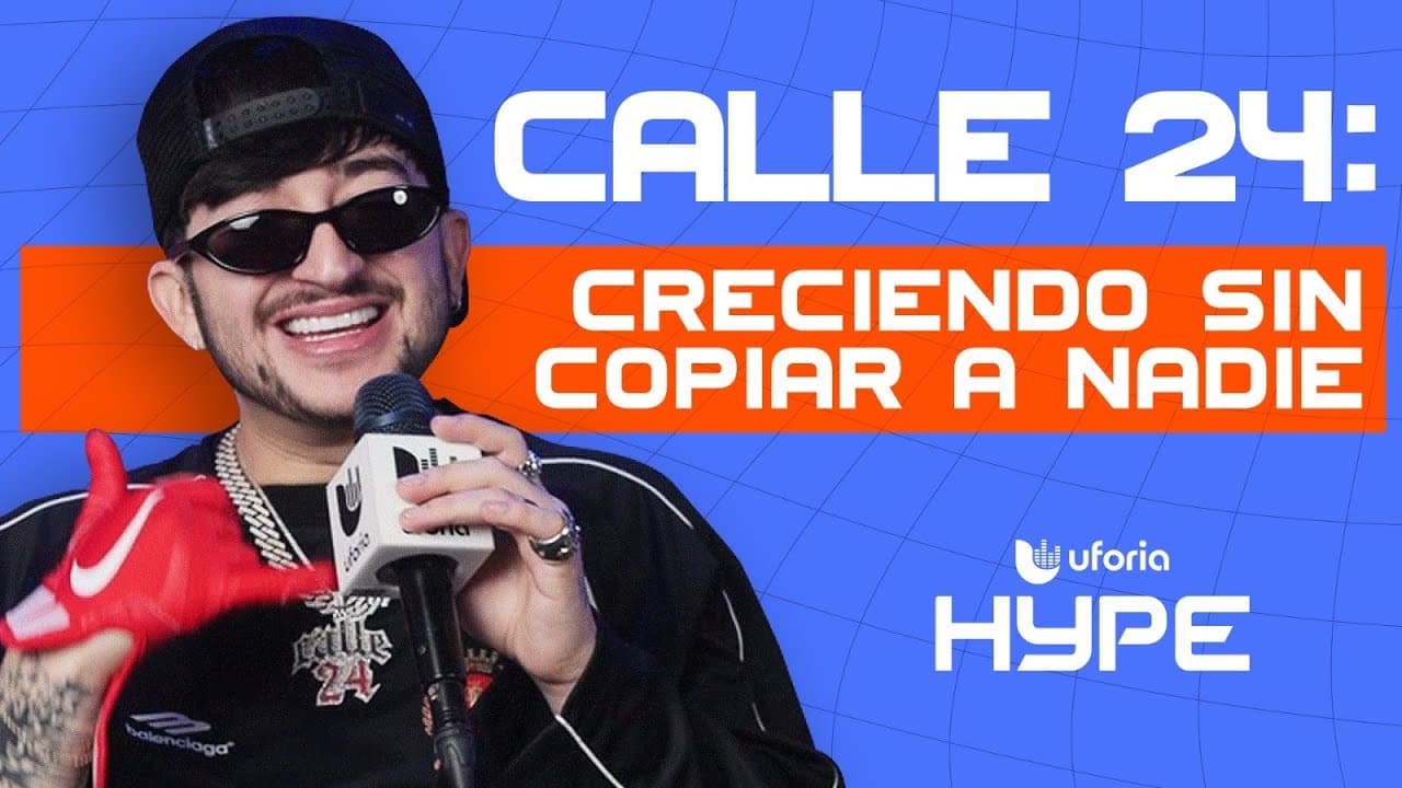Calle 24: su cambio de nombre y su emoción por colaborar con Kidd Keo y Tito Double P | Uforia Hype