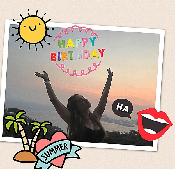 Galilea compartió el siguiente mensaje en redes sociales: "listísima para recibir mis 43 tan agradecida como siempre, en la vida hay altas y bajas, risas y lágrimas!".