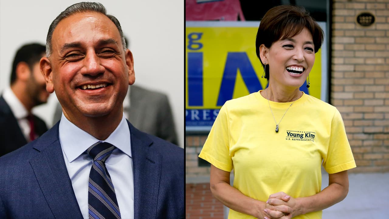 Un hispano demócrata que ganó la lotería compite contra una republicana que busca ser la primera coreana en el Congreso