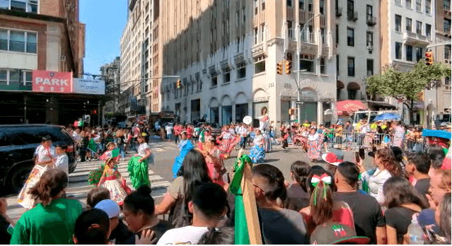 Este domingo se llevó a cabo el desfile mexicano en las calles de Manhattan.