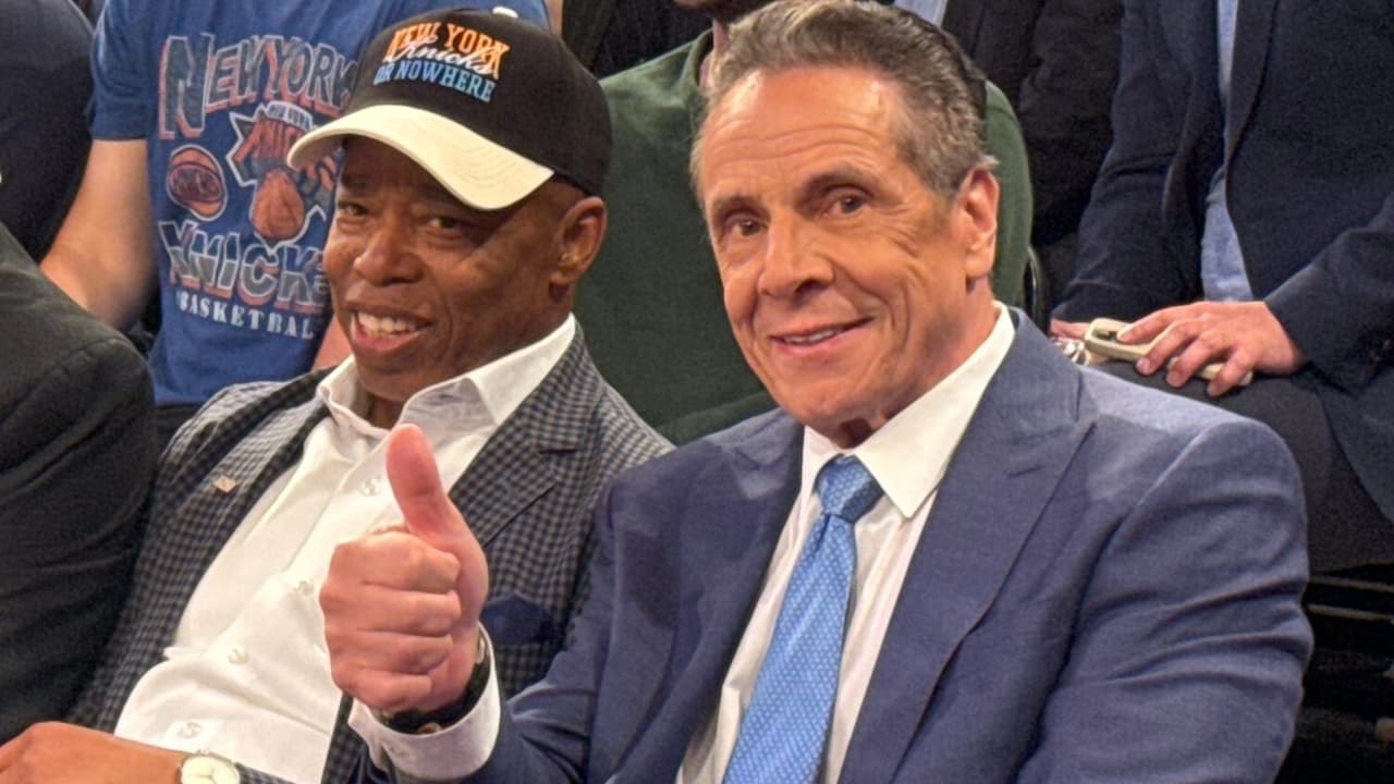 Eric Adams respaldaría candidatura de Andrew Cuomo por la alcaldía de NYC