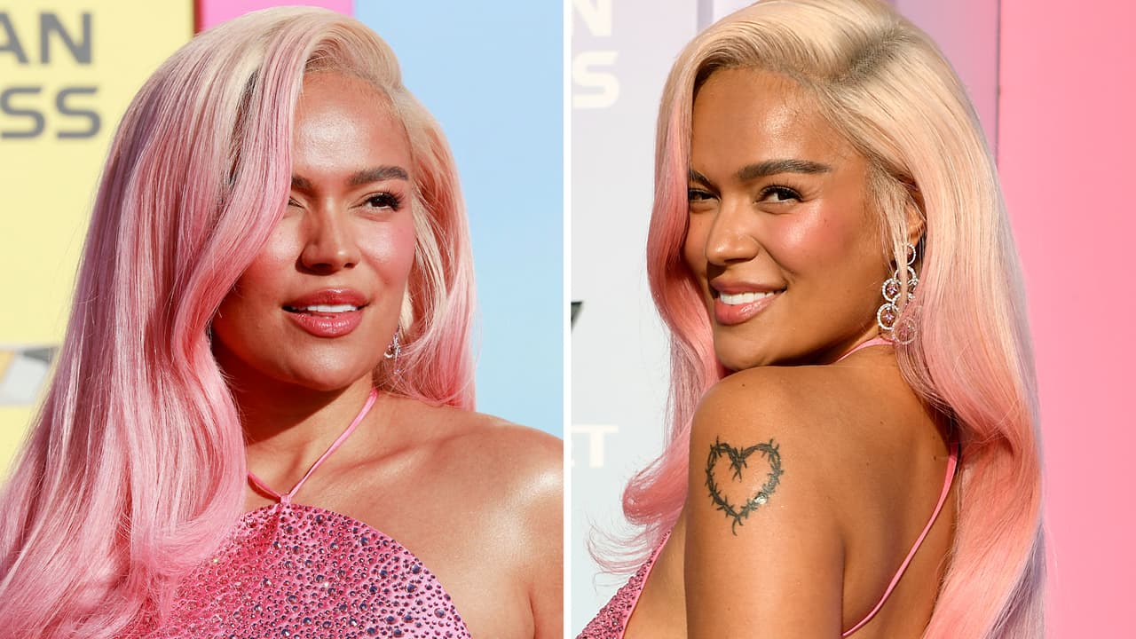 Karol G impacta con su abdomen plano en la premiere de 'Barbie': ¿se operó o bajó de peso?