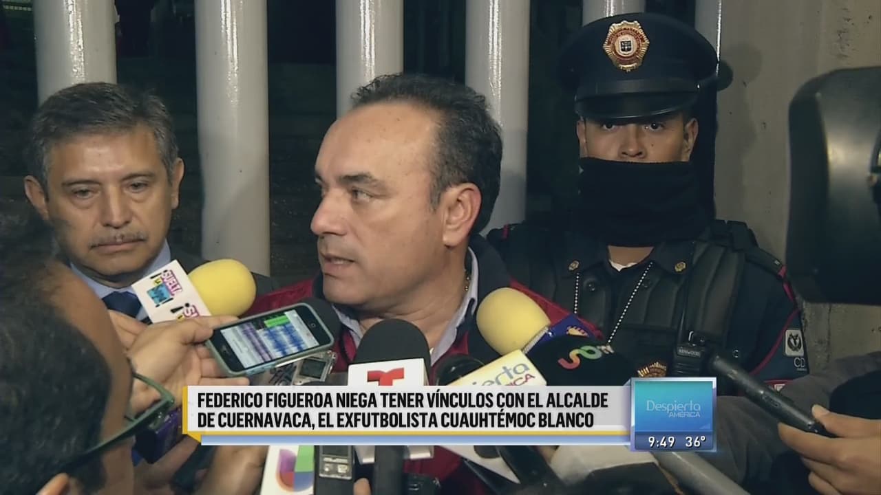 "Tengo que dar la cara para decirles que lo que declaró el señor es una mentira... me culpan de todo lo que pasa en Morelos, y tiene años que no vivo en Morelos".
