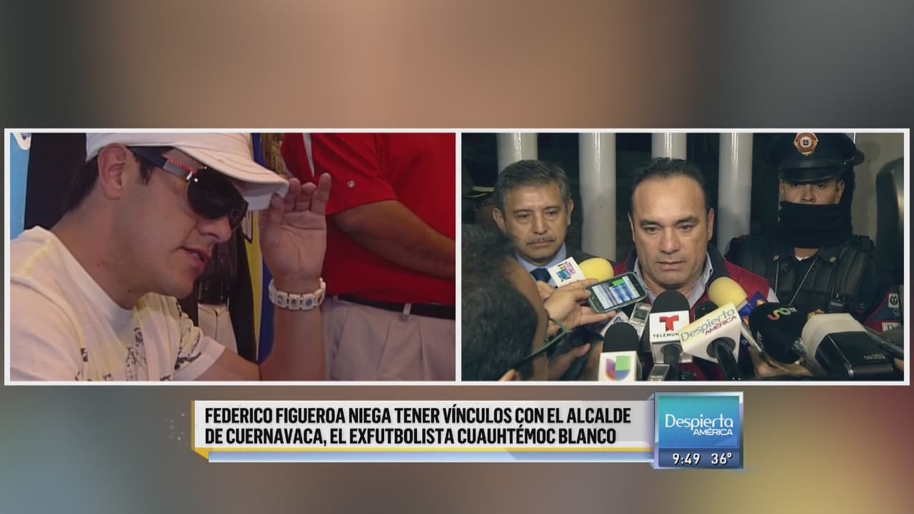 Sobre la supuesta relación que mantiene con Cuauhtémoc Blanco, señaló: "Lo admiro como deportista... le deseo lo mejor para él, para Cuernavaca y para Morelos. Ojalá y todo salga en paz para el bien de todo", señaló.