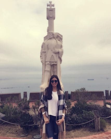 Viajar es algo que le encanta. Esta es una de sus últimas tomas en San Diego. "Disfrutando #feliz y #agradecida por un año mas de vida! #mybirthday", compartió en sus redes.