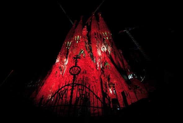 La catedral de la Sagrada Familia en Barcelona