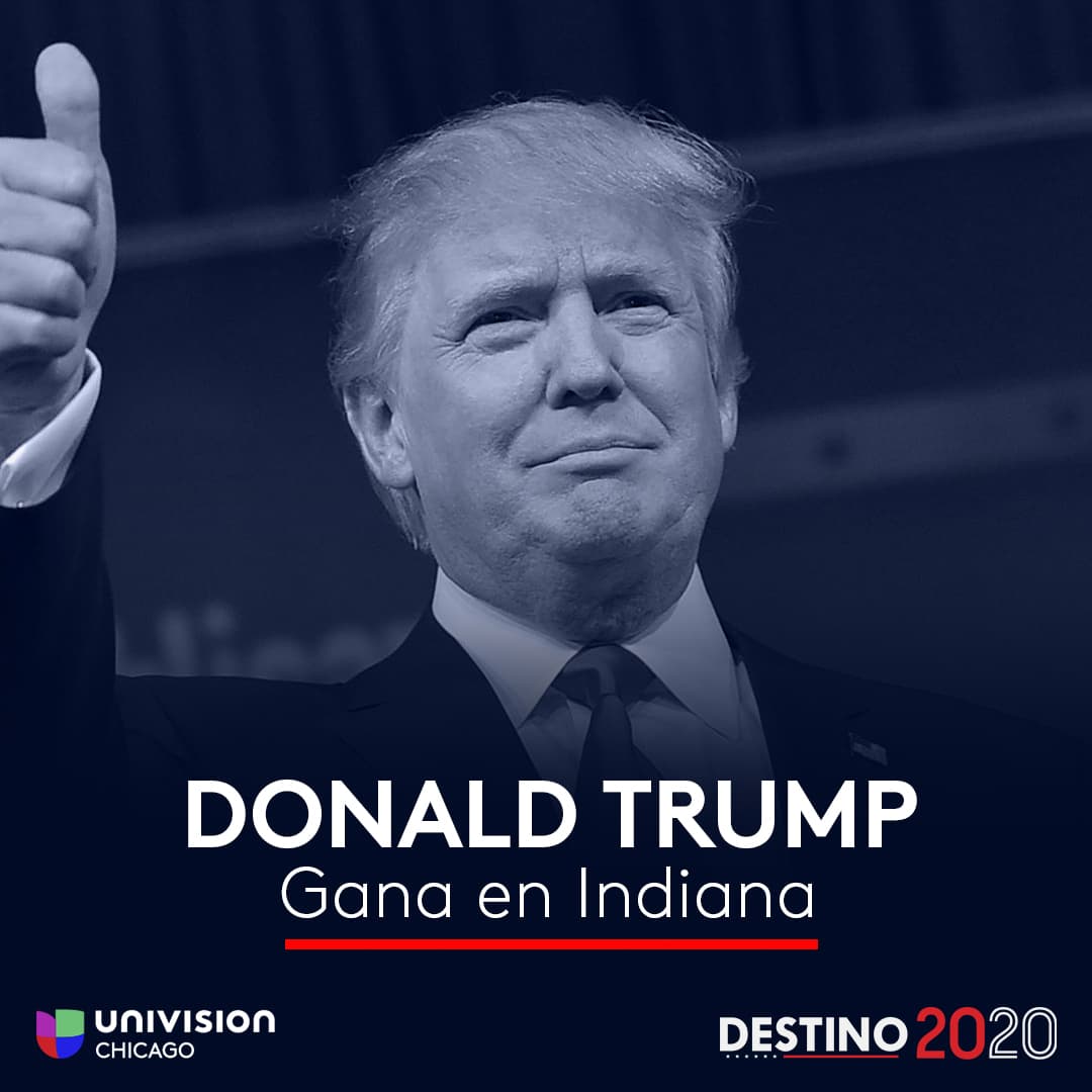 Resultados Elecciones EEUU: Donald Trump gana en el estado de Indiana