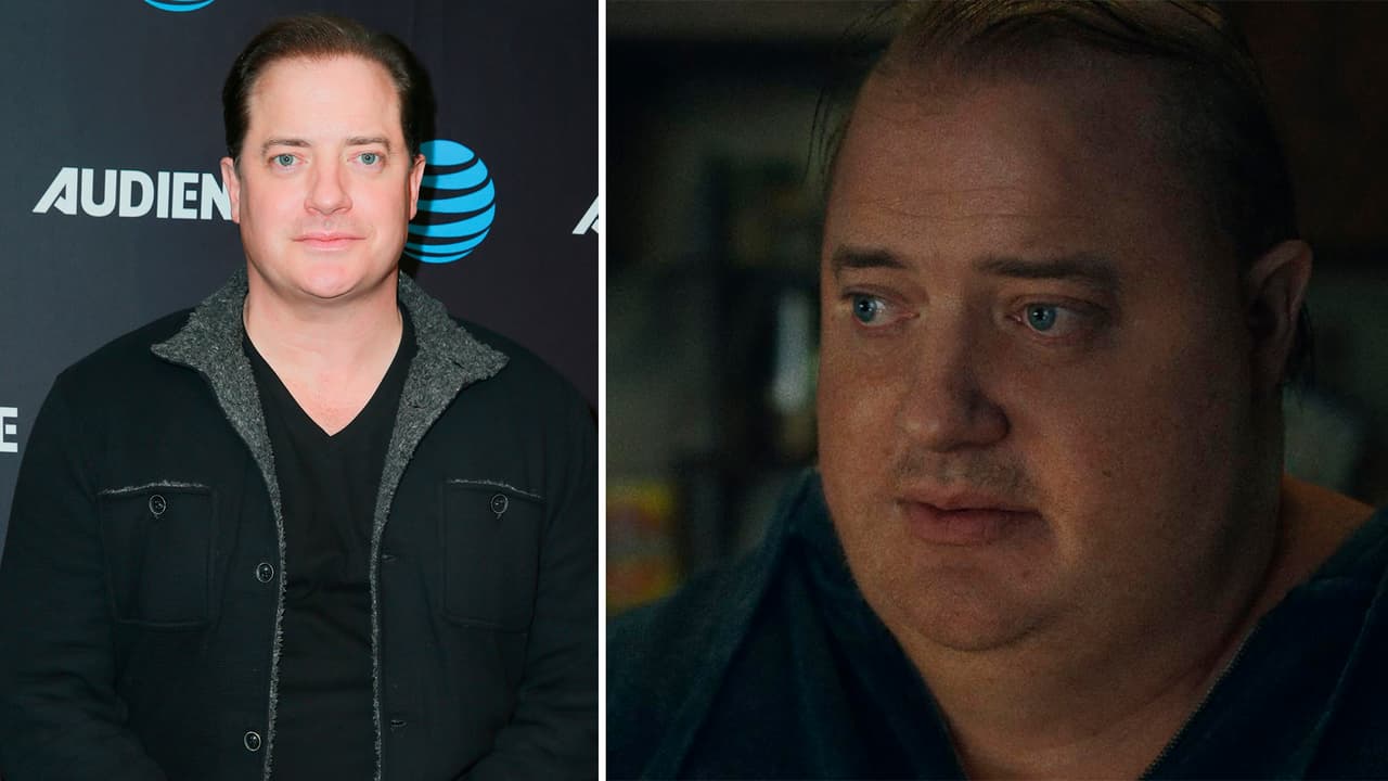 Brendan Fraser y otros actores que se han transformado para un papel, algunos han asegurado un Oscar