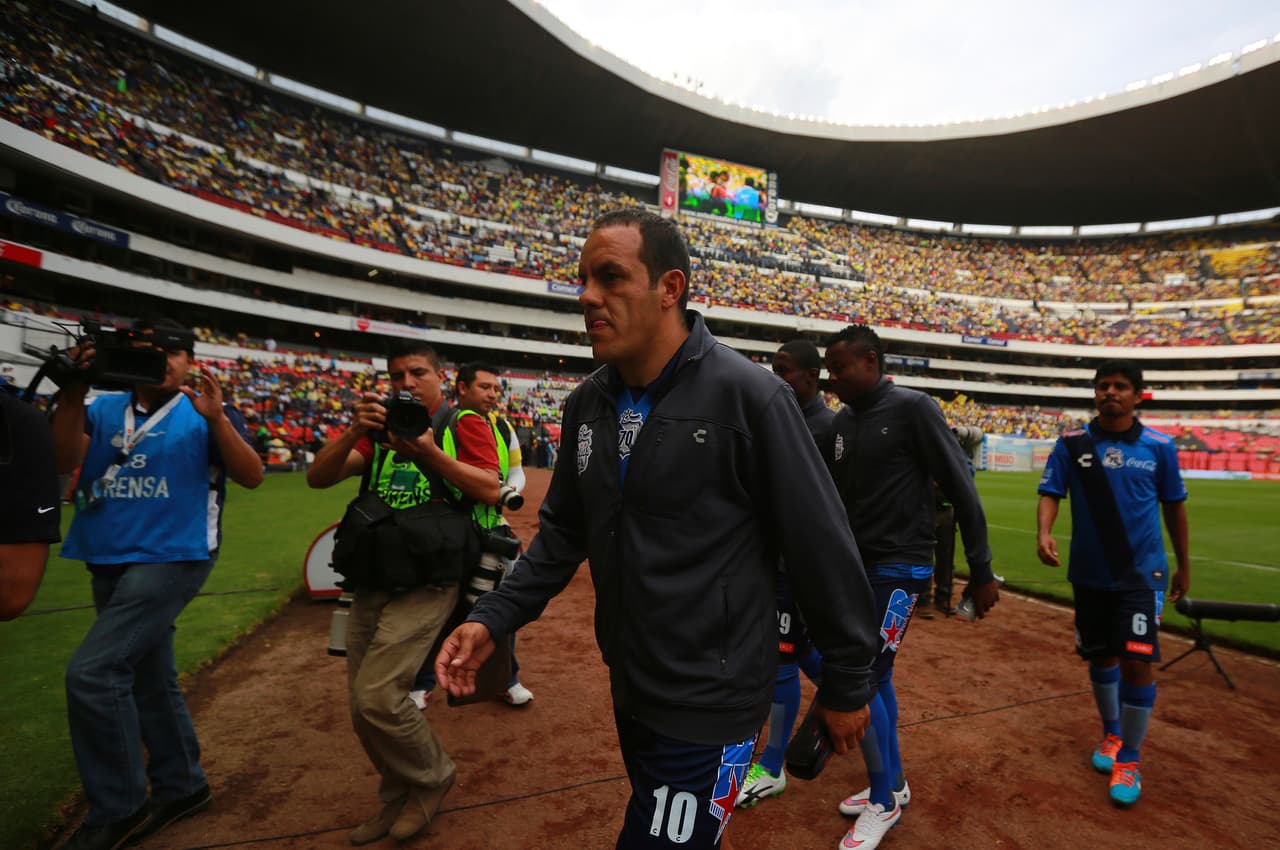 El regreso a las canchas del controvertido Cuauhtémoc Blanco, ahora alcalde de Cuernavaca