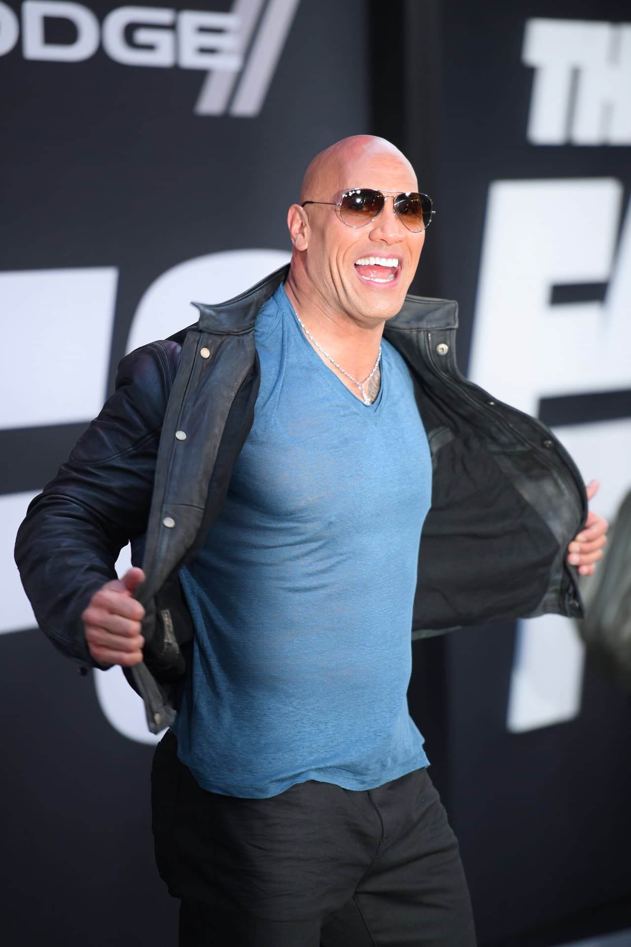NEW YORK, NY - APRIL 08: Actor Dwayne Johnson attends "The Fate Of The Furious" New York Premiere at Radio City Music Hall on April 8, 2017 in New York City. (Photo by Dimitrios Kambouris/Getty Images)