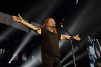 El grupo Maná, en una actuación en San Diego.