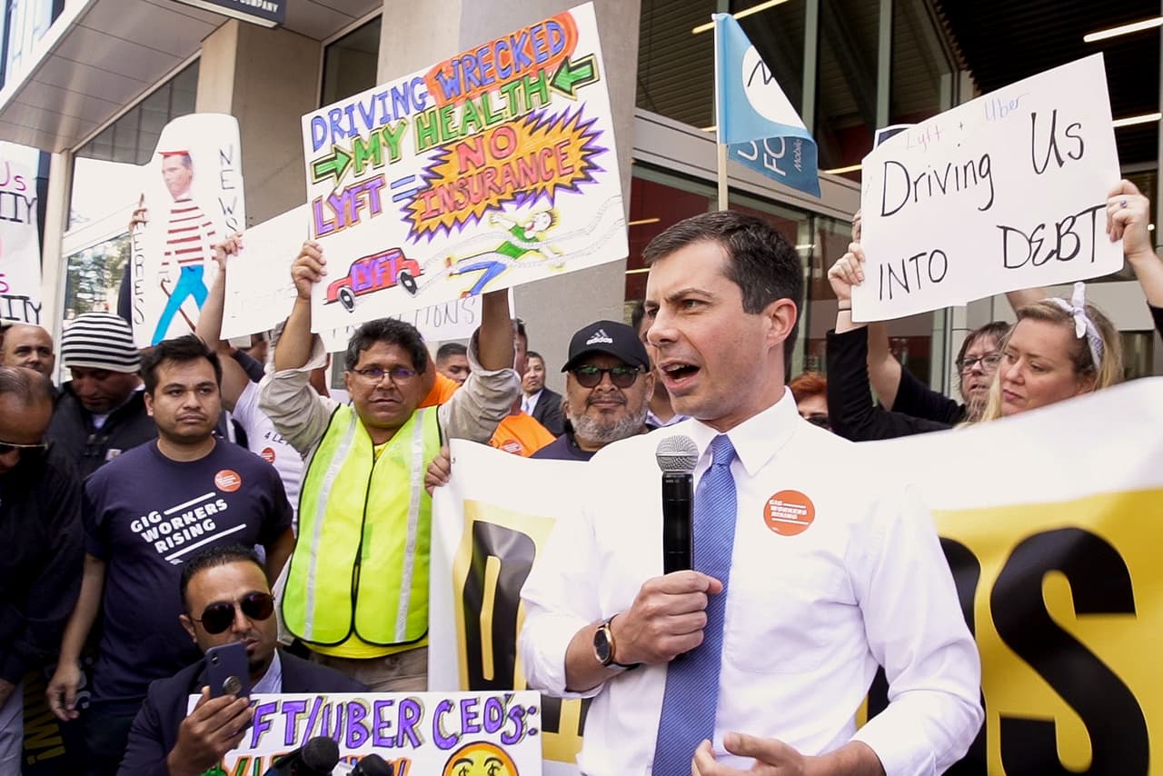 Peter Buttigieg is the mayor of South Bend, Indiana.