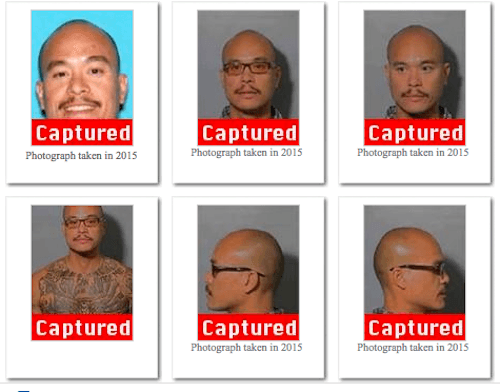 Detienen en la frontera con México a uno de los 10 fugitivos más buscados