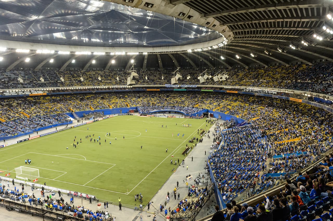 La sede histórica canadiense es el Estadio Olímpico de Montreal 1976.