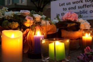 Familiares de los pasajeros del transbordador Sewol no han dejado de manifestar su dolor.