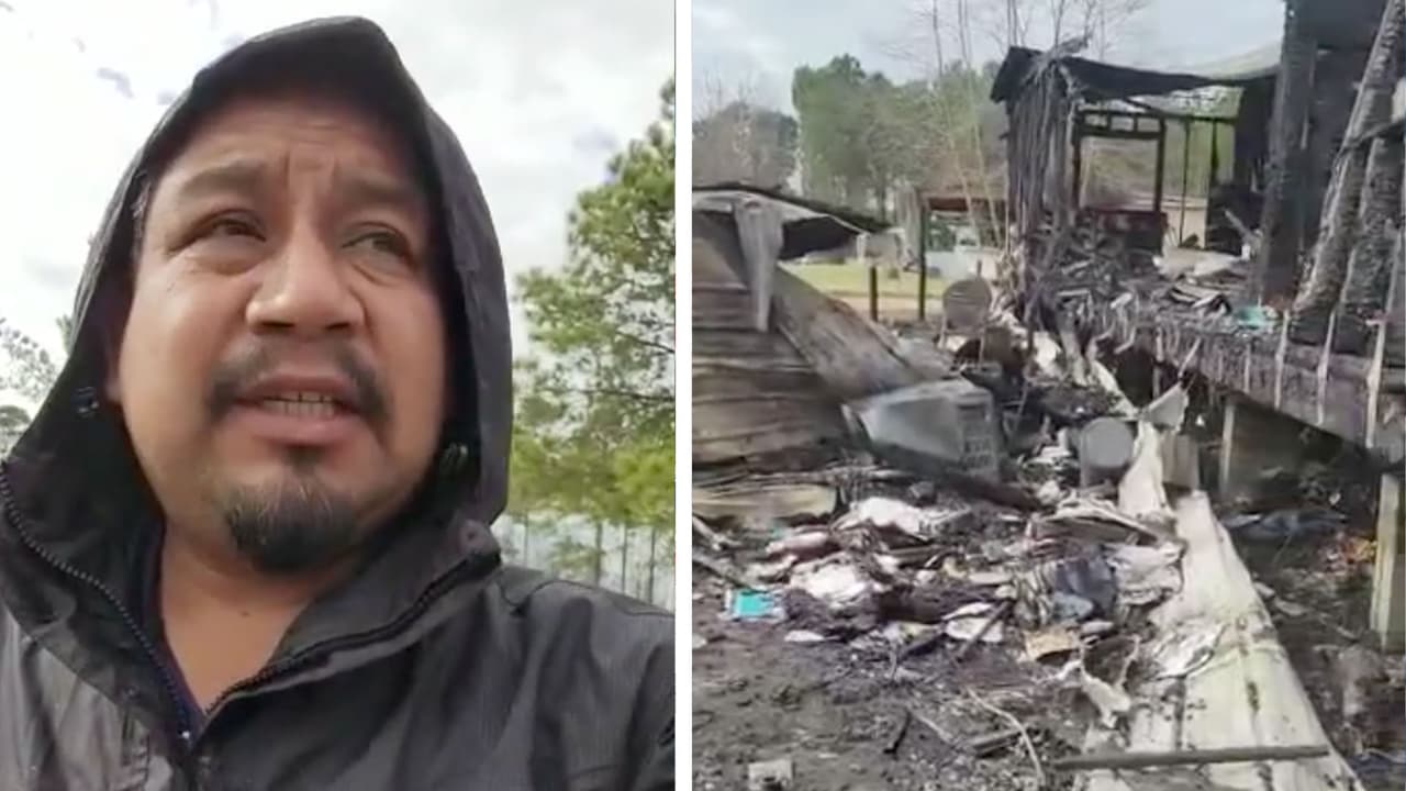 “Lo perdimos todo”: se incendia la casa móvil de una familia hispana en Roxboro