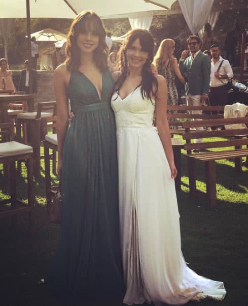 Adriana Louvier se veía radiante y espectacular.