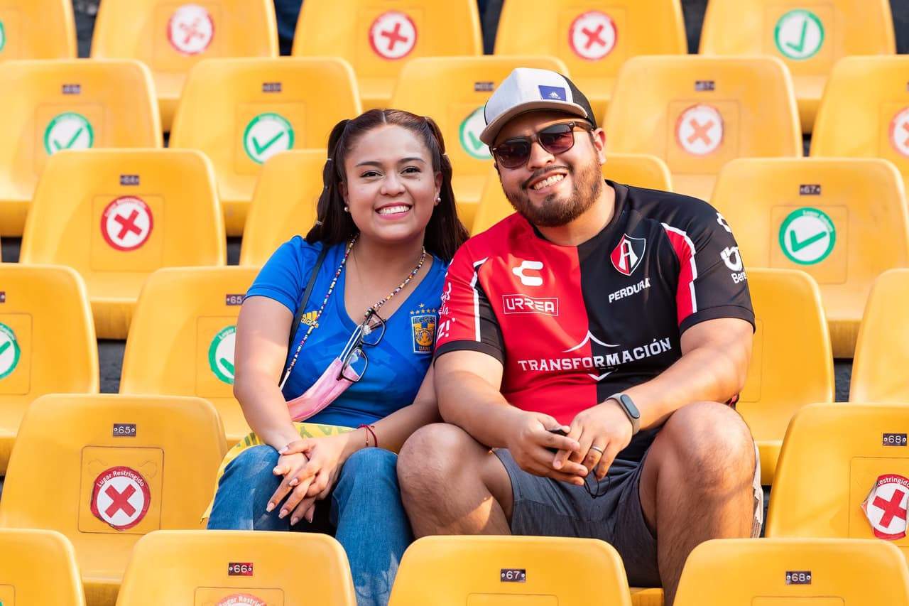 Las familias, presentes sin importar los colores.