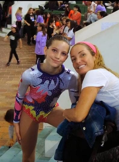 "La gimnasia me ayudaba a querer superarme como persona, me servía para la vida en general, no solo como deporte", declaró la adolescente en 2018 a la revista Cosas.
<br>