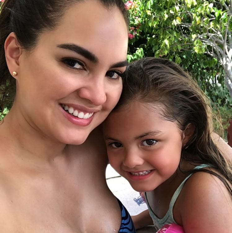 Desde su nacimiento, Verónica y la pequeña se convirtieron en incondicionales, a pesar de que la niña y su madre radican en Colombia.
<br>