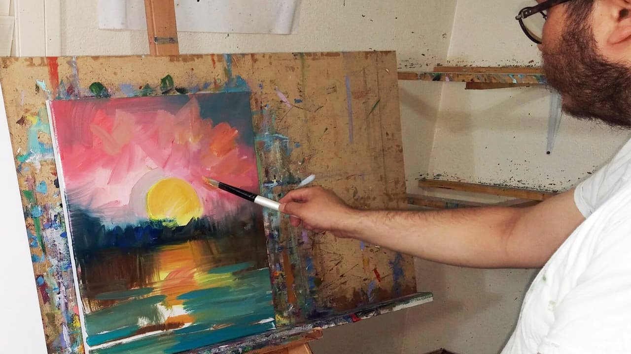 'Sueños del Desierto', la exhibición de un pintor mexicano que transporta a parajes del sur de Arizona