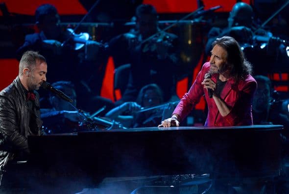 Marco Antonio Solís se unió al grupo Camila para interpretar la canción ‘La vida entera’.