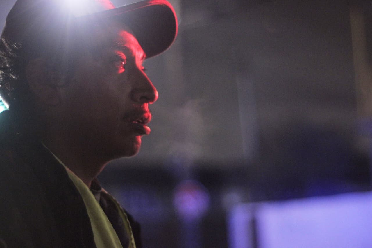 José Priego es uno de los deportados desalojados del refugio.