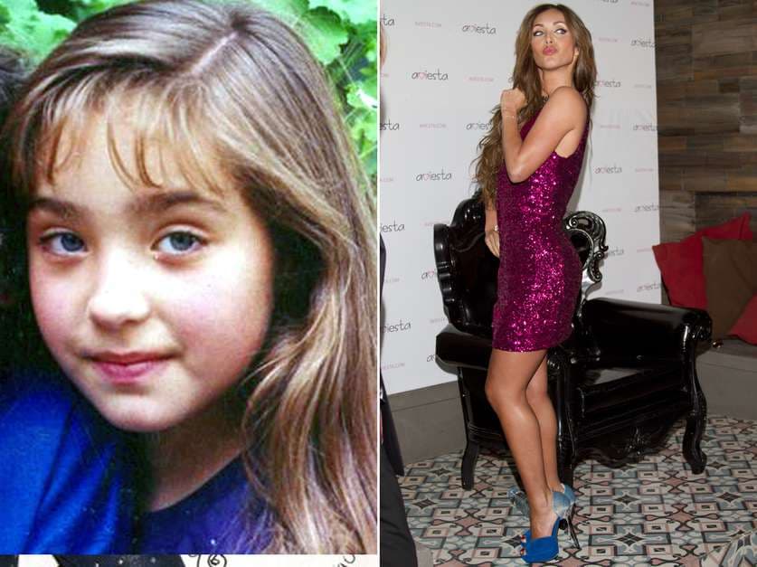 ¡Era una ternura! Esos hermosos ojos los conocimos desde los 4 añitos que inició en la farándula.