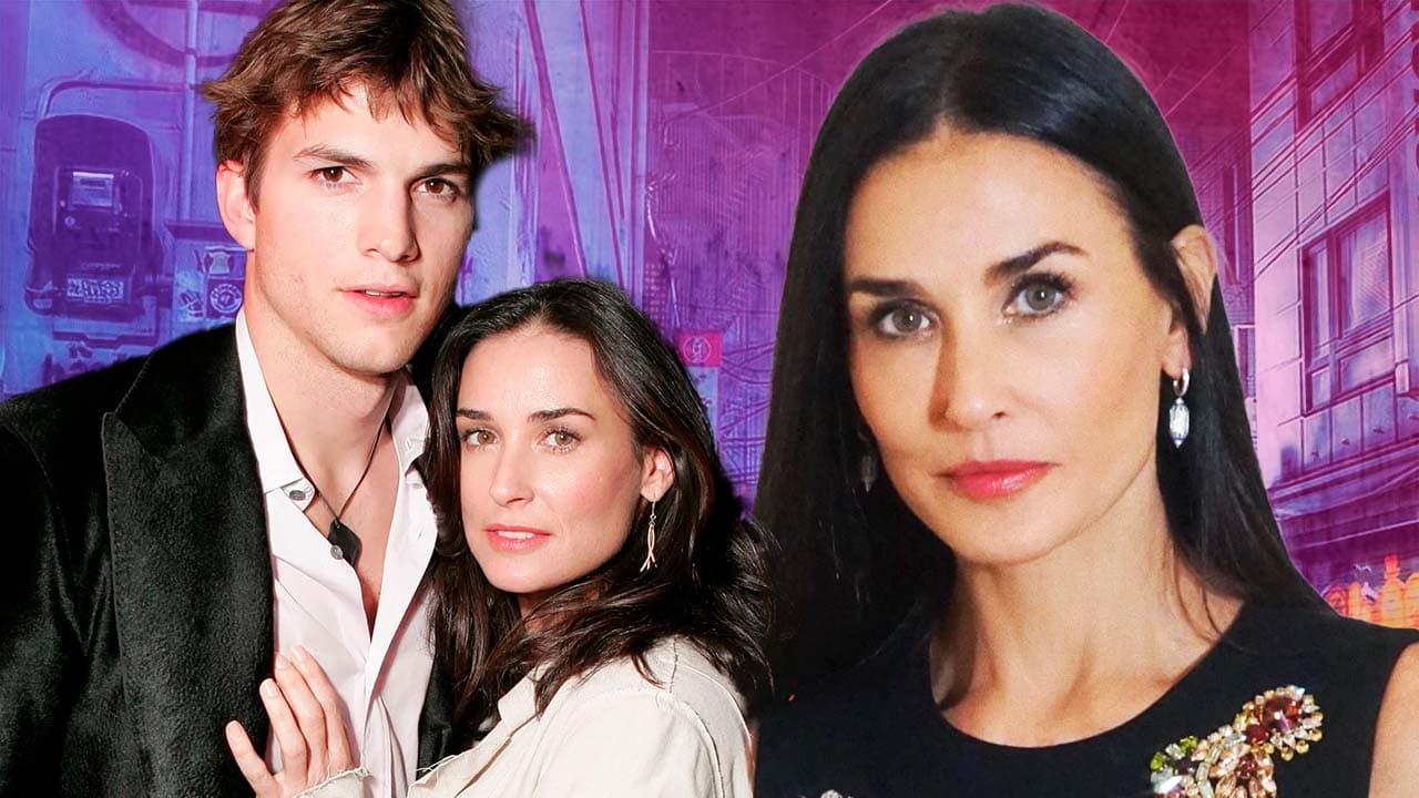 Ashton Kutcher traicionó a Demi Moore más de una vez: la amante se lo contó