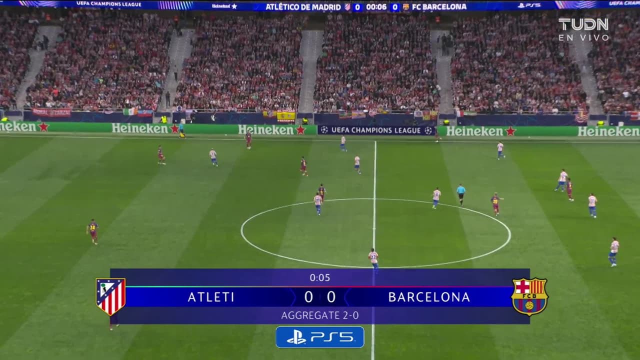 ¡TIRO ATAJADO! disparo por Lamine Yamal.