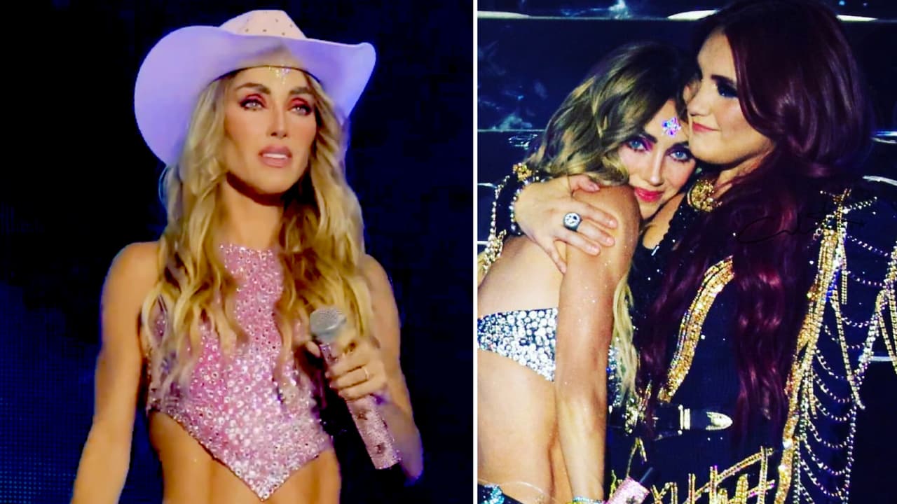 Anahí recibe fuerte golpe en su cara en pleno concierto de RBD: así fue su reacción