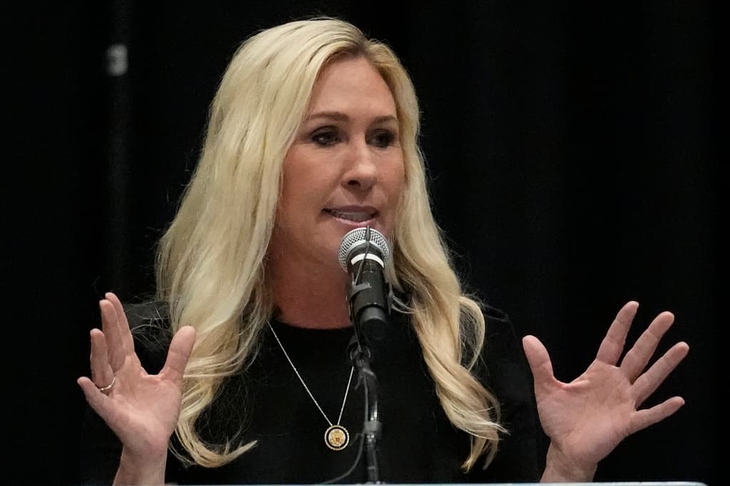 La representante republicana por Georgia, Marjorie Taylor Greene.