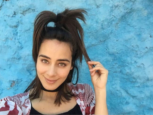 La protagonista de '
<b>El color de la pasión</b>' tiene una cara muy natural.