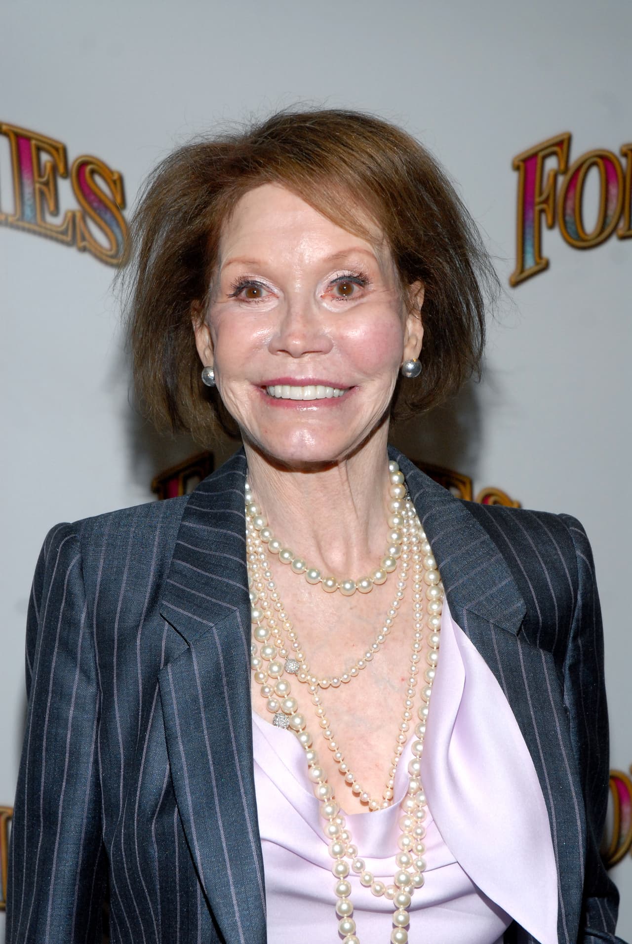 En septiembre de 2011, durante el estreno en Broadway de la obra 'Follies'.