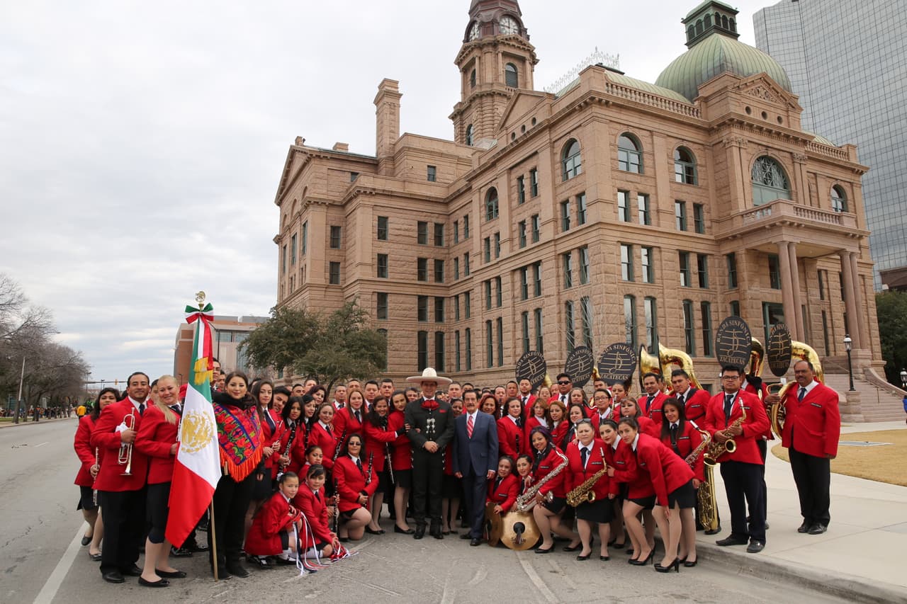 Y en donde la Banda Sinfónica de Zacatecas ganó el primer lugar de bandas