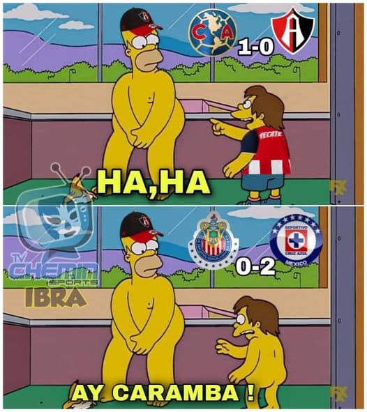 Las Chivas son el combustible para los mejores memes de la jornada 15 en el futbol mexicano.