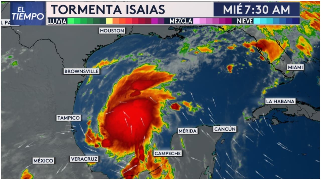 Se forma la tormenta tropical Isaias: podría impactar Florida como un huracán