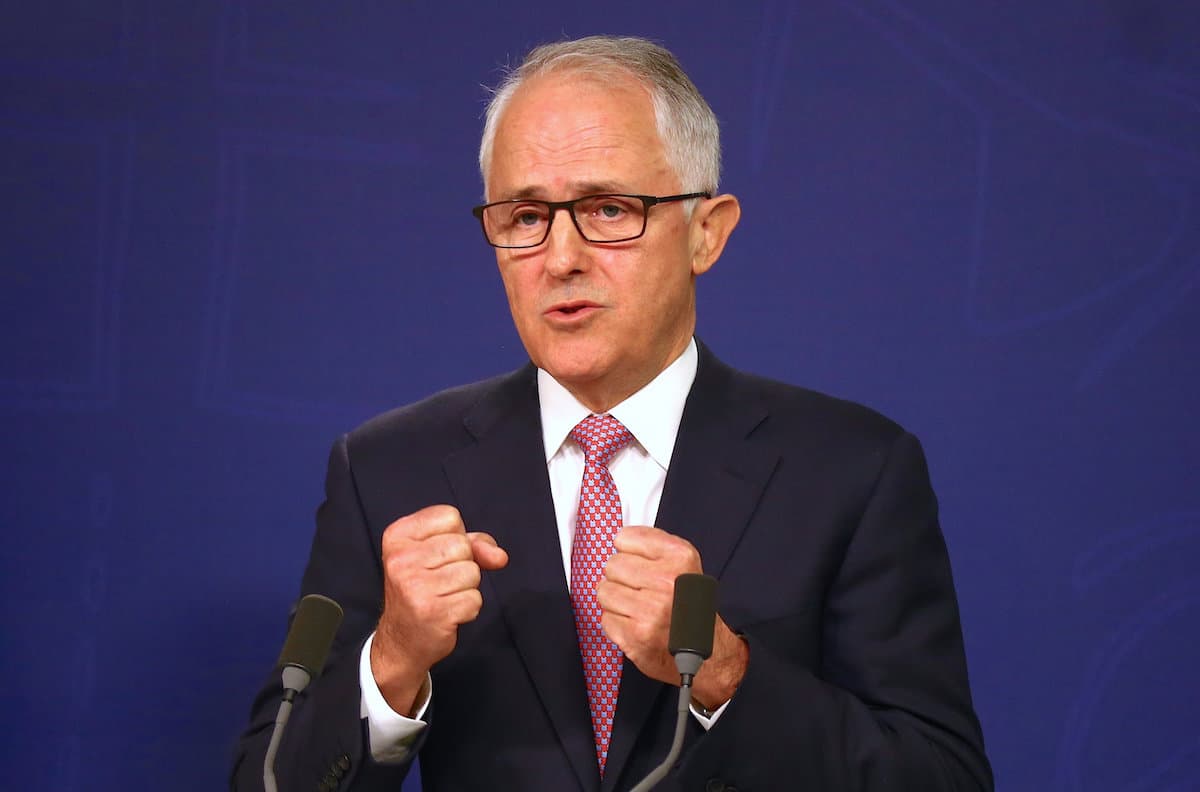 Malcolm Turnbull, primer ministro australiano