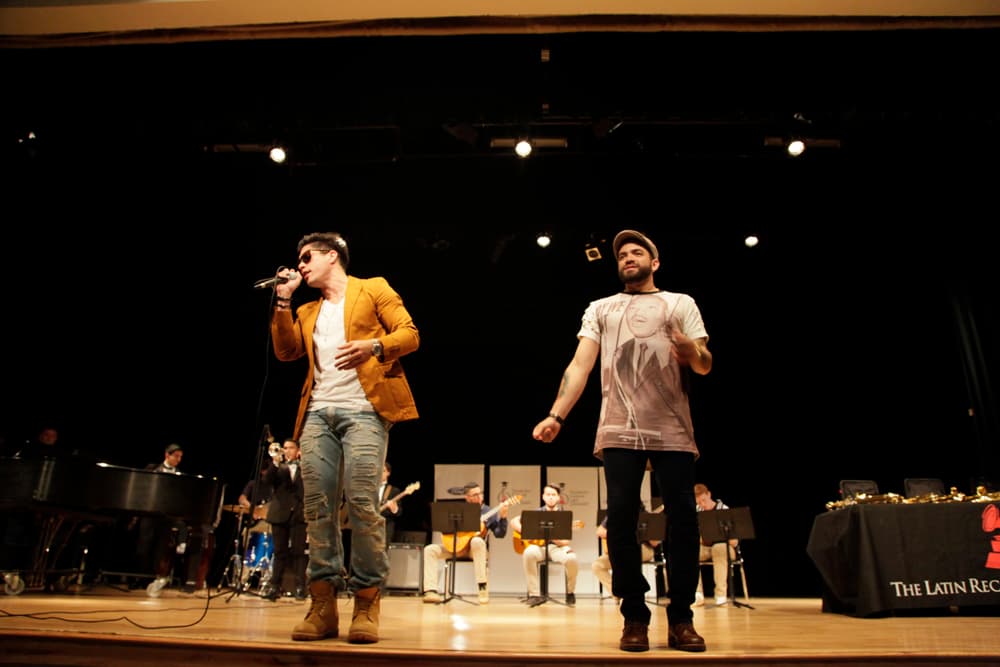 Y regalaron un concierto privado inolvidable para los estudiantes de esta escuela.