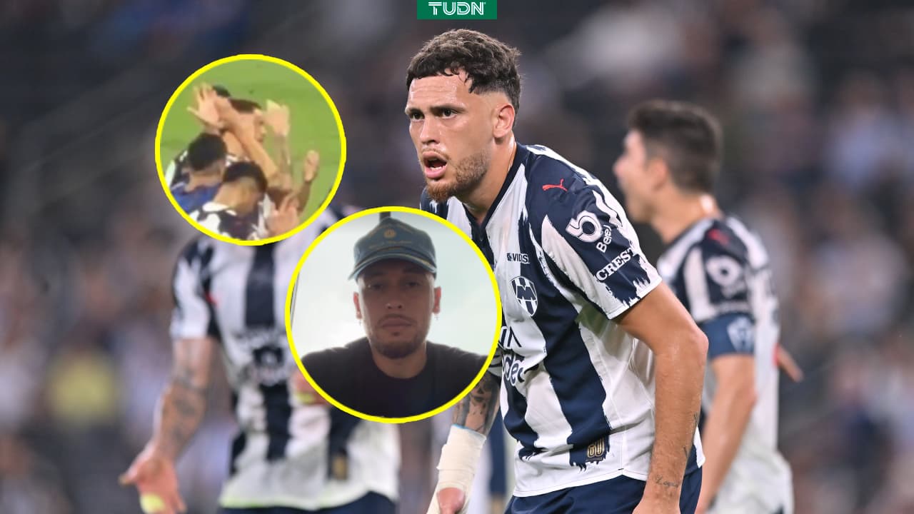 Lucas Ocampos aclara gesto en el Estadio BBVA tras el Monterrey vs. San Luis