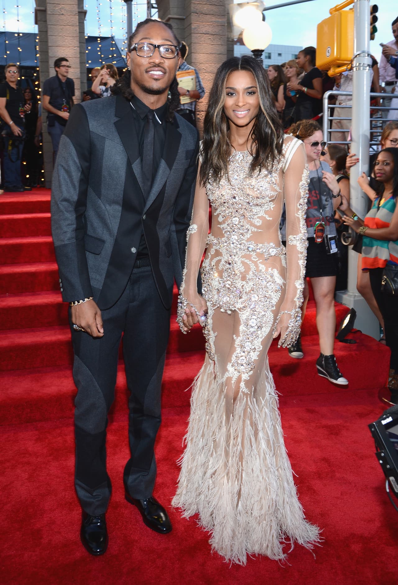 Los cantantes Future y Ciara se comprometieron en octubre de 2013, mientras la artista de R&B estaba embarazada.