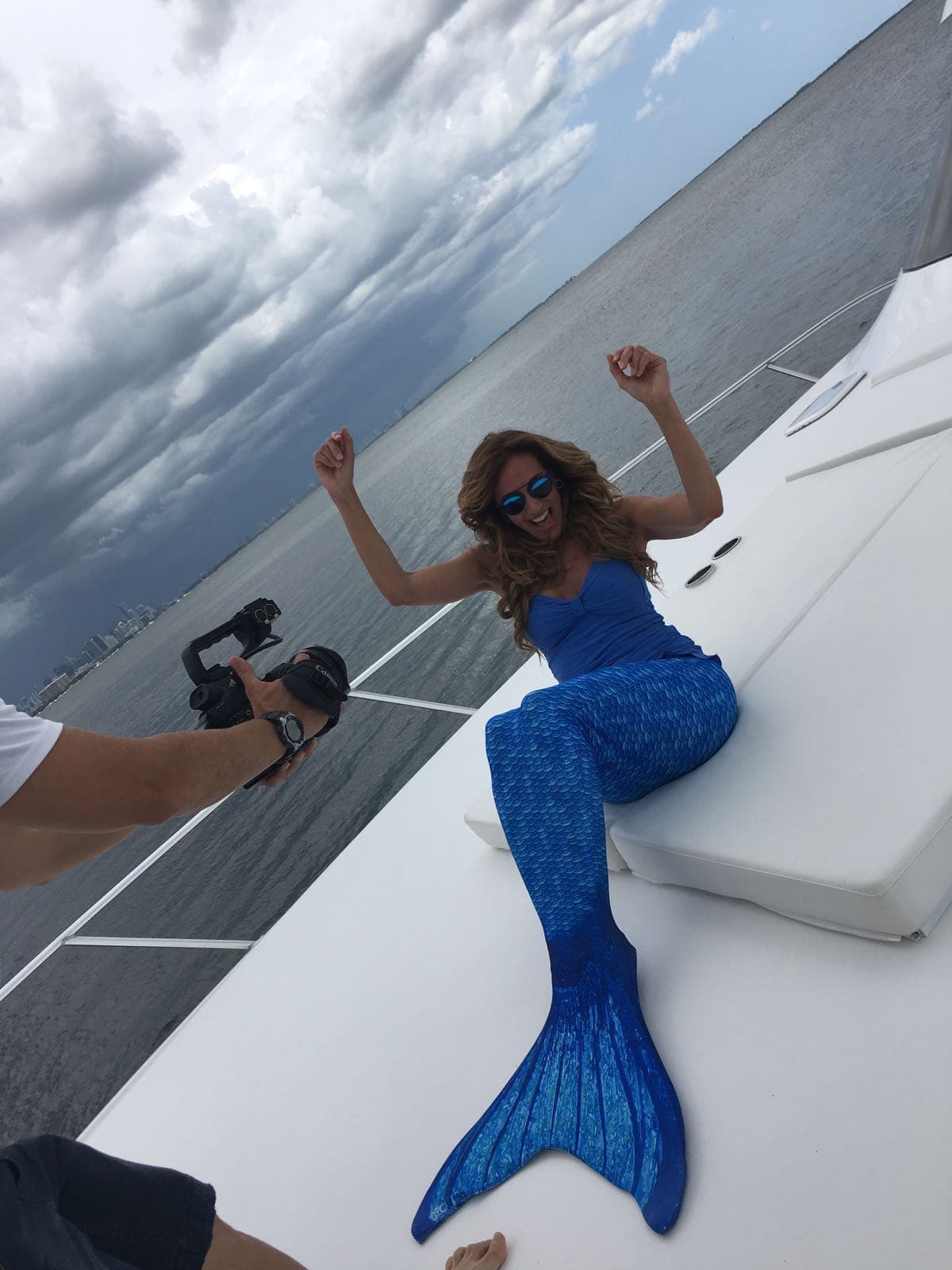 Es una sirenita rumbera