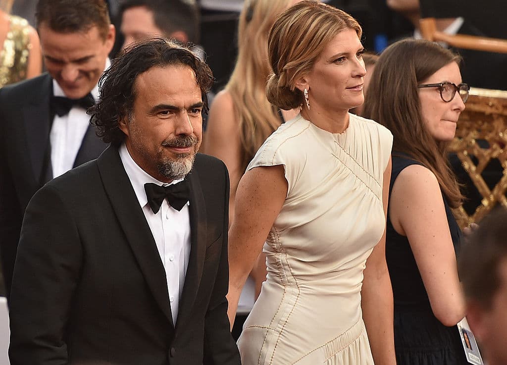 <b>Alejandro González Iñárritu y María Eladia Hagerman</b>
<br>Tienen dos hijos y ella ha hecho muchos sacrificios para mentener unida la familia. Pues se mudaron todos hasta Japón y Marruecos cuando Alejandro debía estar allí por trabajo.