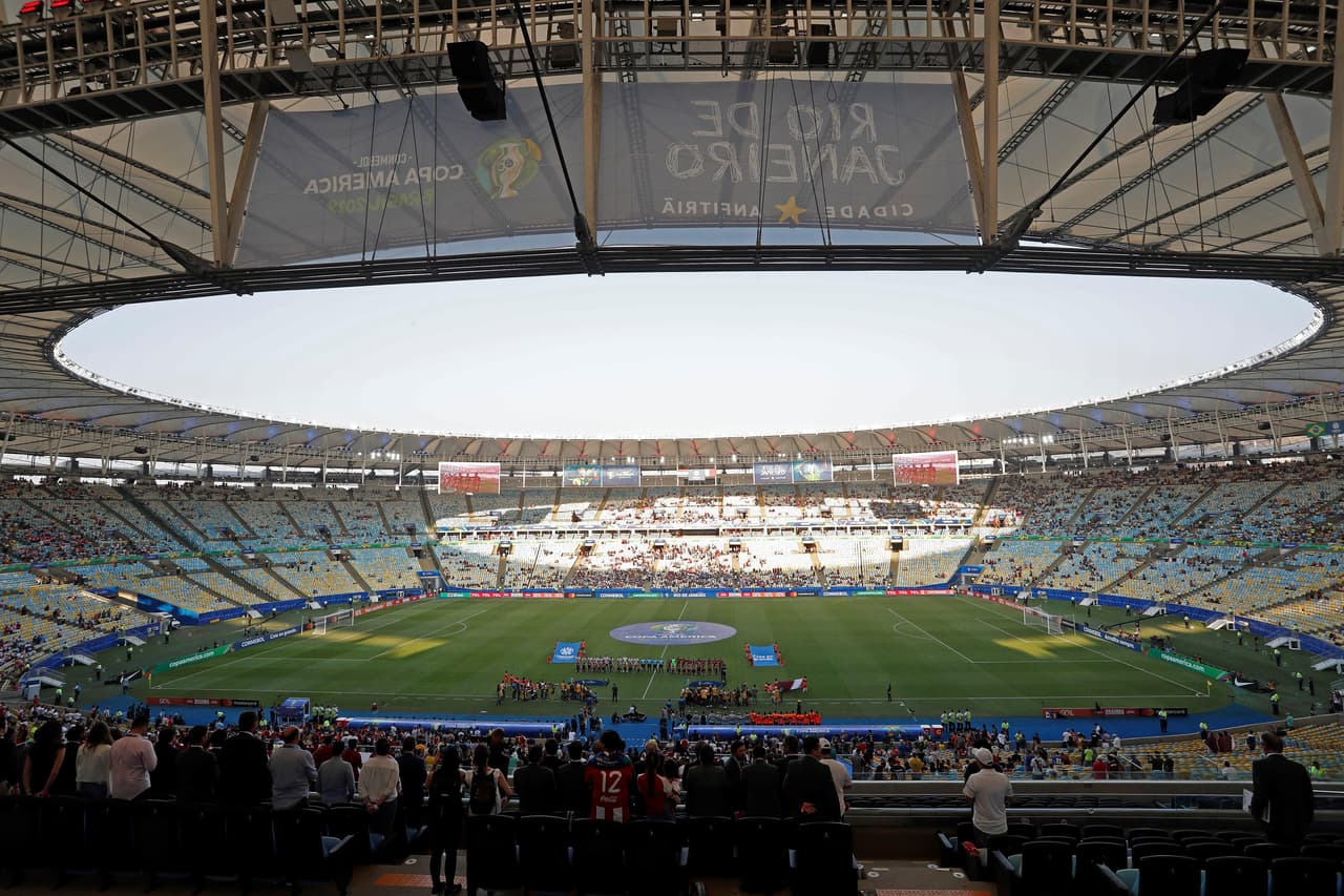 El Estadio Maracaná recibió su primer partido de la Copa América 2019 entre Paraguay y Catar por el Grupo B.